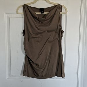 Ruched Sleeveless Tank Too